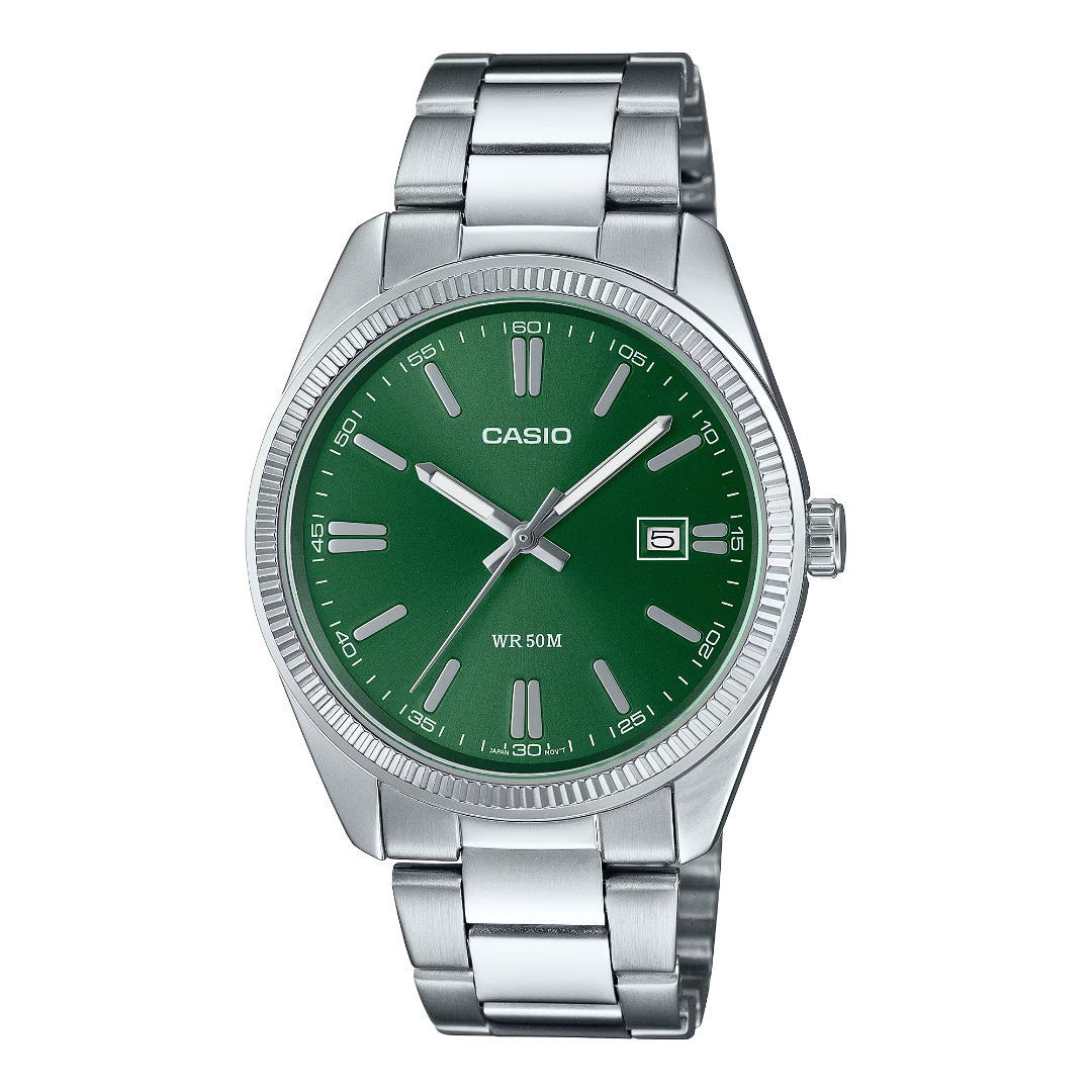 Casio General Men's Analog Quartz Watch Stainless Steel