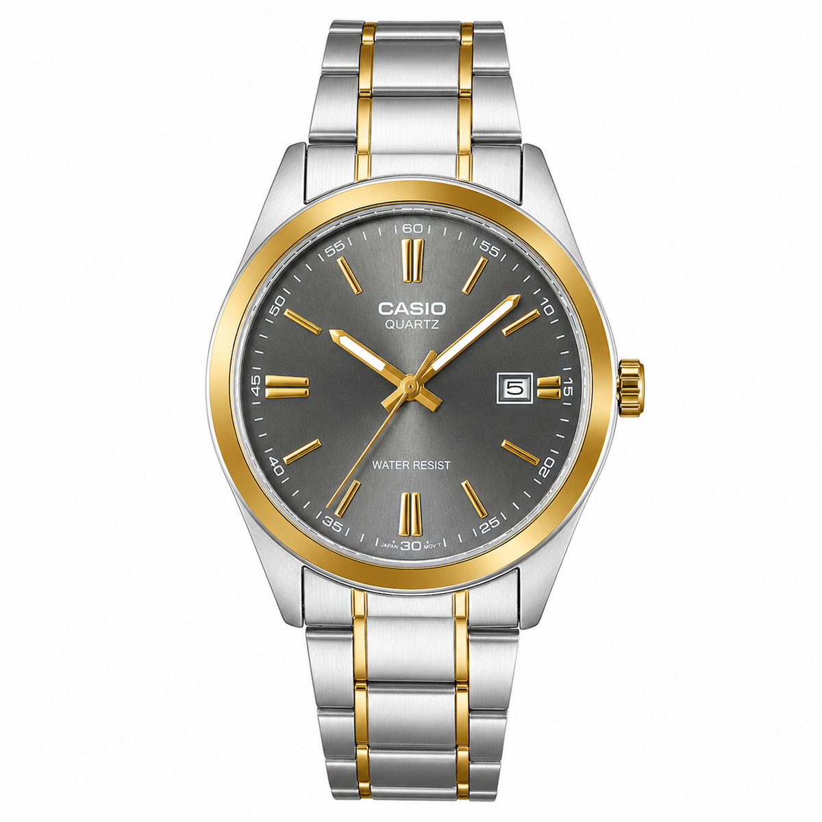 Casio General Men's Analog Quartz Watch Stainless Steel