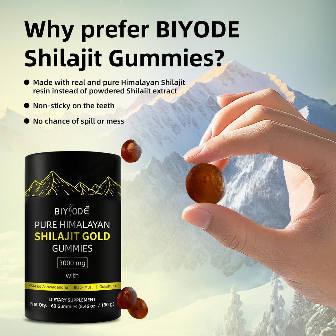 Pure Himalayan Shilajit Gummies