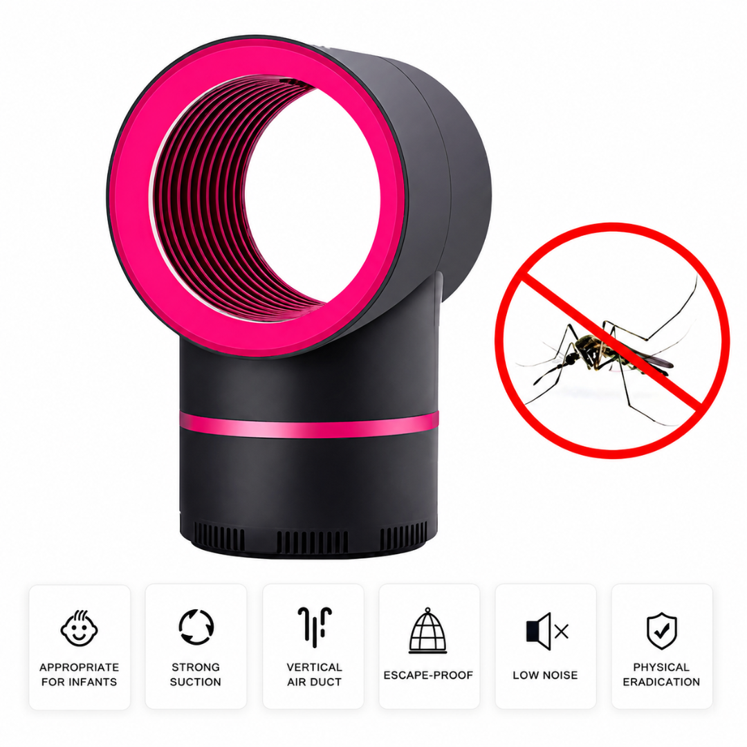 USB Mosquito Killer Lamp with UV Light and Suction Fan Trap