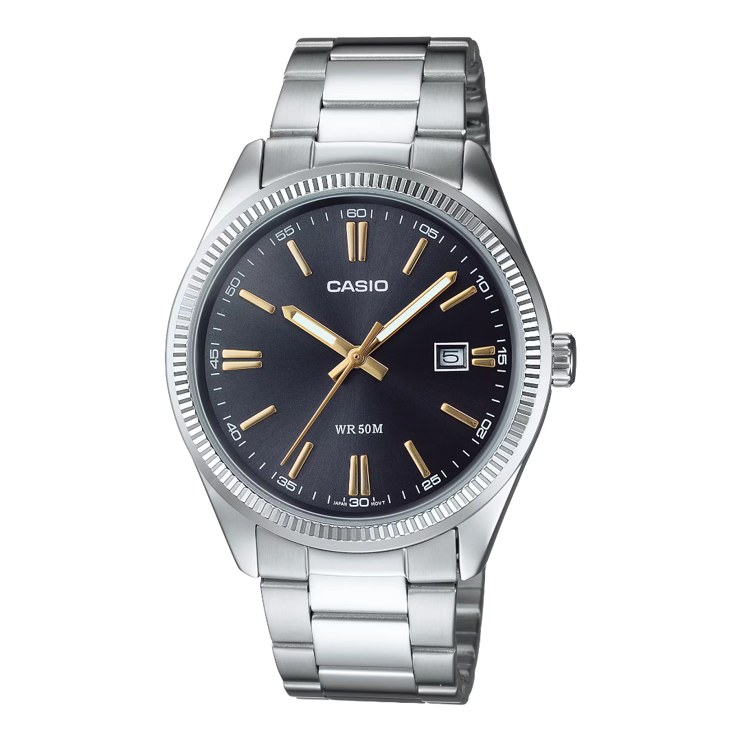 Casio General Men's Analog Quartz Watch Stainless Steel