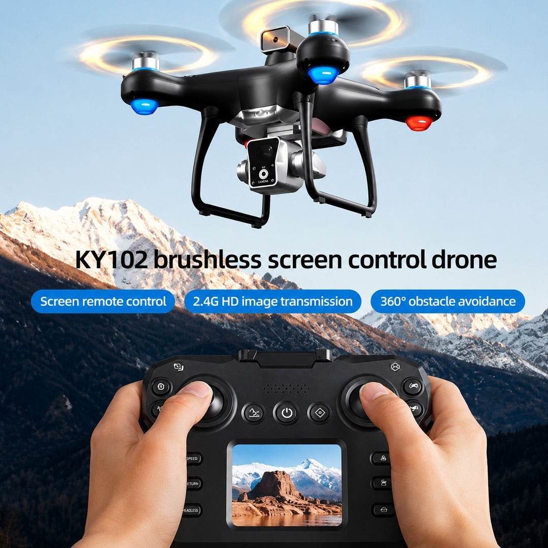 KY102 Drone with Screen Controller